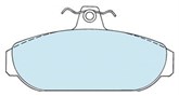 DISC PADS - VOLVO 740 760 1983-89