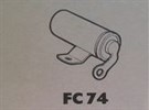 CONDENSER - FORD V8 1942-48