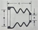 SEAL - BOOT 17.8MM X 46.7MM X 71.4MM