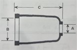 SEAL - BOOT 11.8MM X 30.4MM X 50.8MM