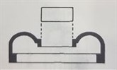 SEAL - BOOT 13.2MM X 33.0MM X 13.0MM X 4.1MM