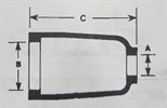 SEAL - BOOT 5.8MM X 20.3MM X 42.4MM