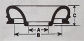 SEAL - BOOT 18.4MM X 50.0MM X 18.0MM