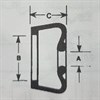 SEAL - BOOT 13.2MM X 18.5MM X 11.2MM