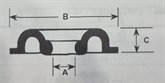SEAL - BOOT 6.2MM X 31.6MM X 7.1MM