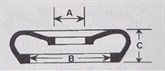 SEAL - BOOT 7.1MM X 19.1MM X 7.9MM