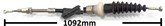 CLUTCH CABLE - FORD TRANSIT 1971-75