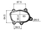 TURBO OUTLET GASKET - NISSAN S14