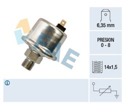 OIL PRESSURE SWITCH (GAUGE) - LADA PartNo:  7.0600