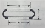 SEAL - BOOT 32.8MM X 34.2MM X 14.5MM