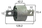 RR TRAILING ARM BUSH MIT OUTLANDER