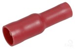 NARVA - TERMINAL F BULLET 4.3MM RED