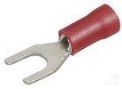 NARVA - TERMINAL SPADE 4.3MM RED