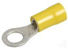 NARVA - TERMINAL RING 6.3MM YELLOW