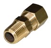 BRASS MALE CONNECTOR 1/4" X 1/8" BSPT
