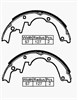 BRAKE SHOES - HOLDEN HK-HX 1968-77