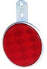 REFLECTOR RED 76MM WITH BRACKET