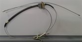 BRAKE CABLE - NISSAN VIOLET 140J (REAR)