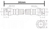 BRAKE HOSE - MITSUBISHI PAJERO (F&R)