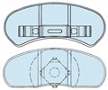 DISC PADS - FALCON 73-81