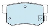 DISC PADS - HONDA LEGEND 4DR 87-89