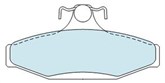 DISC PADS - BA FALCON 02> (BENDIX)