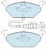 DISC PADS - AUDI A2 A3 VW GOLF 00-07