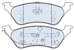 DISC PADS - CHRYSLER VOYAGER 01-08