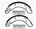 BRAKE SHOES - FORD ESCORT MK2 75-82