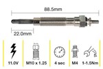 GLOW PLUG - MITSUBISHI PAJERO NJ NK NM