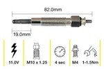 GLOW PLUG - NISSAN TERRANO TD27T