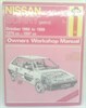 HAYNES - NISSAN SUNNY B12 N13 86-88