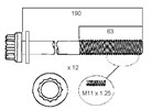 HEAD BOLT SET - SUBARU EJ16 - EJ22