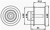 IDLER - MAZDA FORD JE V6