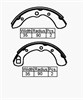 BRAKE SHOES - DAIHATSU CHARADE