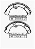 BRAKE SHOES - 1200 67-73 120Y 74-78