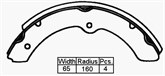 BRAKE SHOES - DYNA RU20 BU30 77-84