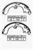 BRAKE SHOES - TOYOTA CORONA FWD