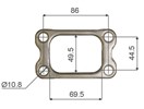 TURBO INLET GASKET - T3 4 BOLT