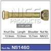 WHEEL STUD & NUT - 7/16"-20R (LONG)