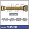 WHEEL STUD & NUT - 1/2"-20R (LONG)