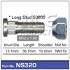 WHEEL STUD & NUT - M12X1.50