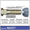 WHEEL STUD & NUT - M12X1.50