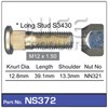 WHEEL STUD & NUT - M12X1.50