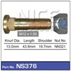 WHEEL STUD & NUT - M12X1.50