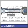 WHEEL STUD & NUT - M12X1.25