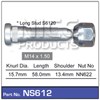 WHEEL STUD & NUT - M14X1.50