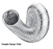 ALUMINIUM FLEX AIR DUCT - 1-1/2" X 18"