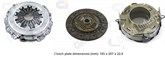 CLUTCH KIT - 725-507 R7280W GSB430