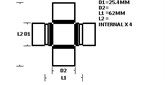 UNIVERSAL JOINT - HOLDEN COMMODORE